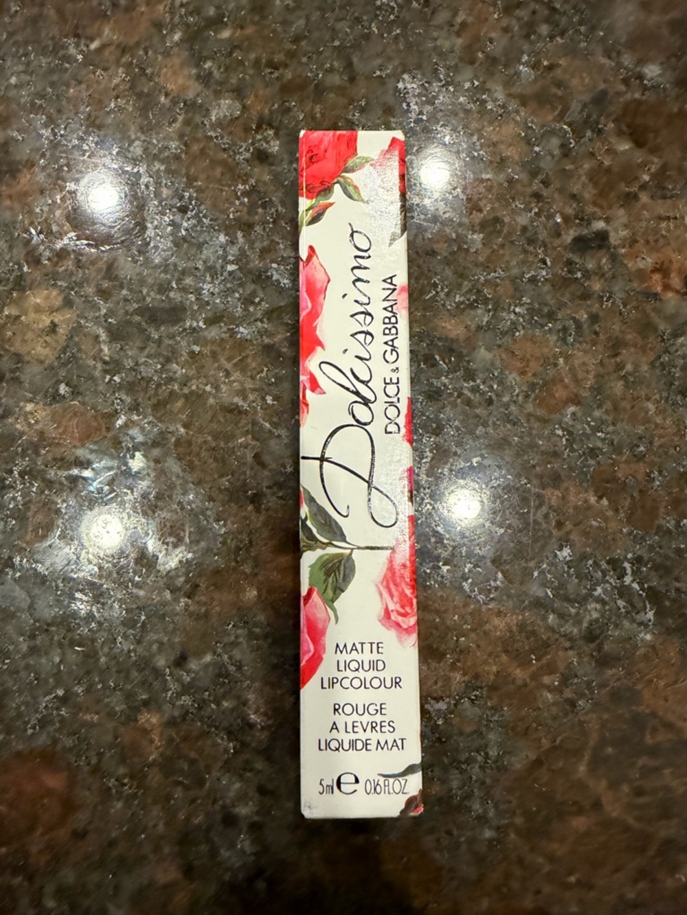 NIB! Dolce & Gabbana Matte Liquid Lipcolour - Purple #12